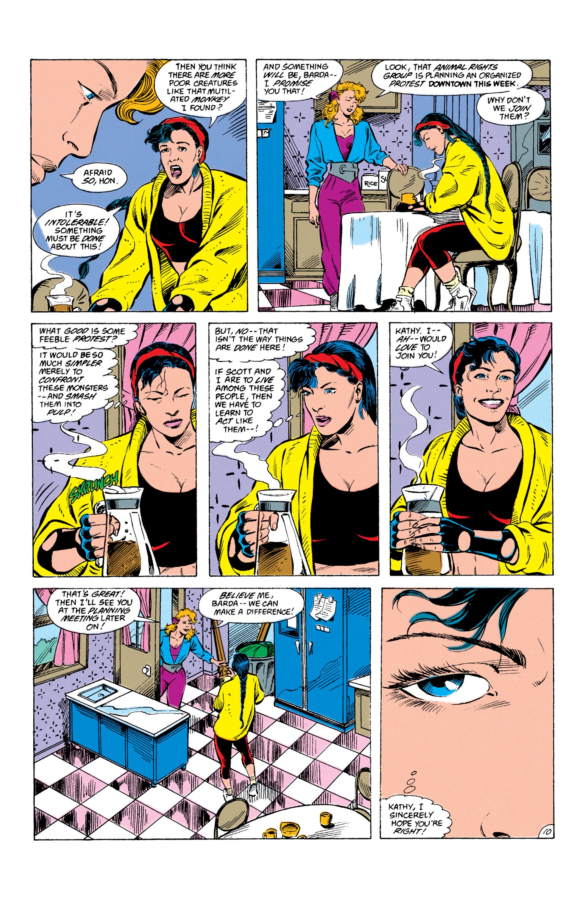 Read online Mister Miracle (1989) comic -  Issue #10 - 11