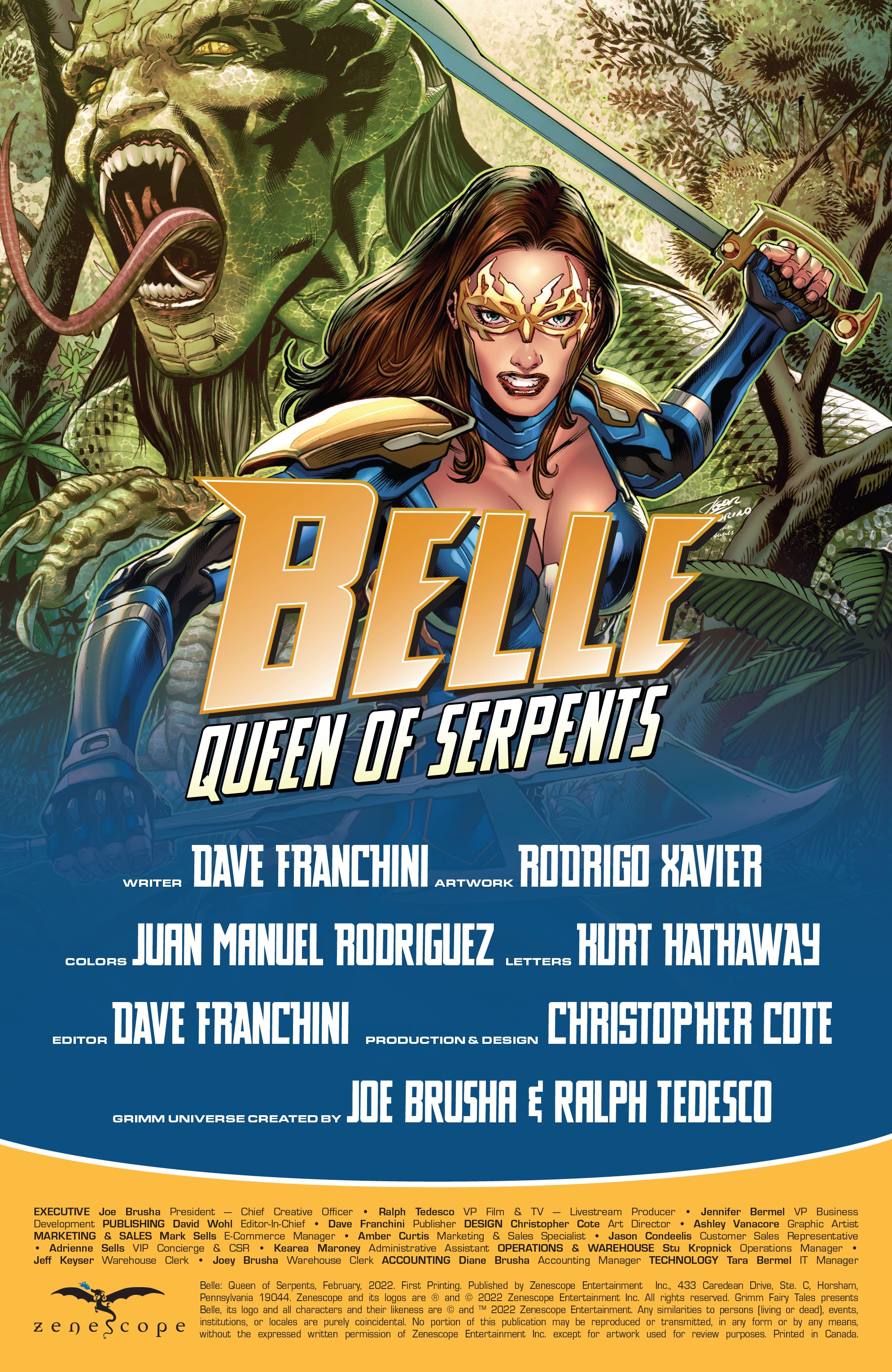 Read online Belle: Queen of Serpents comic -  Issue # Full - 2