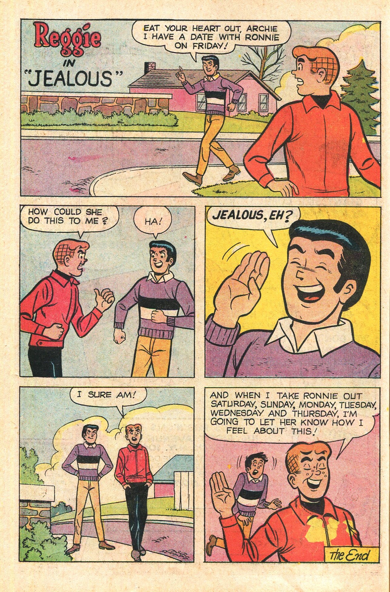 Read online Reggie's Wise Guy Jokes comic -  Issue #7 - 50