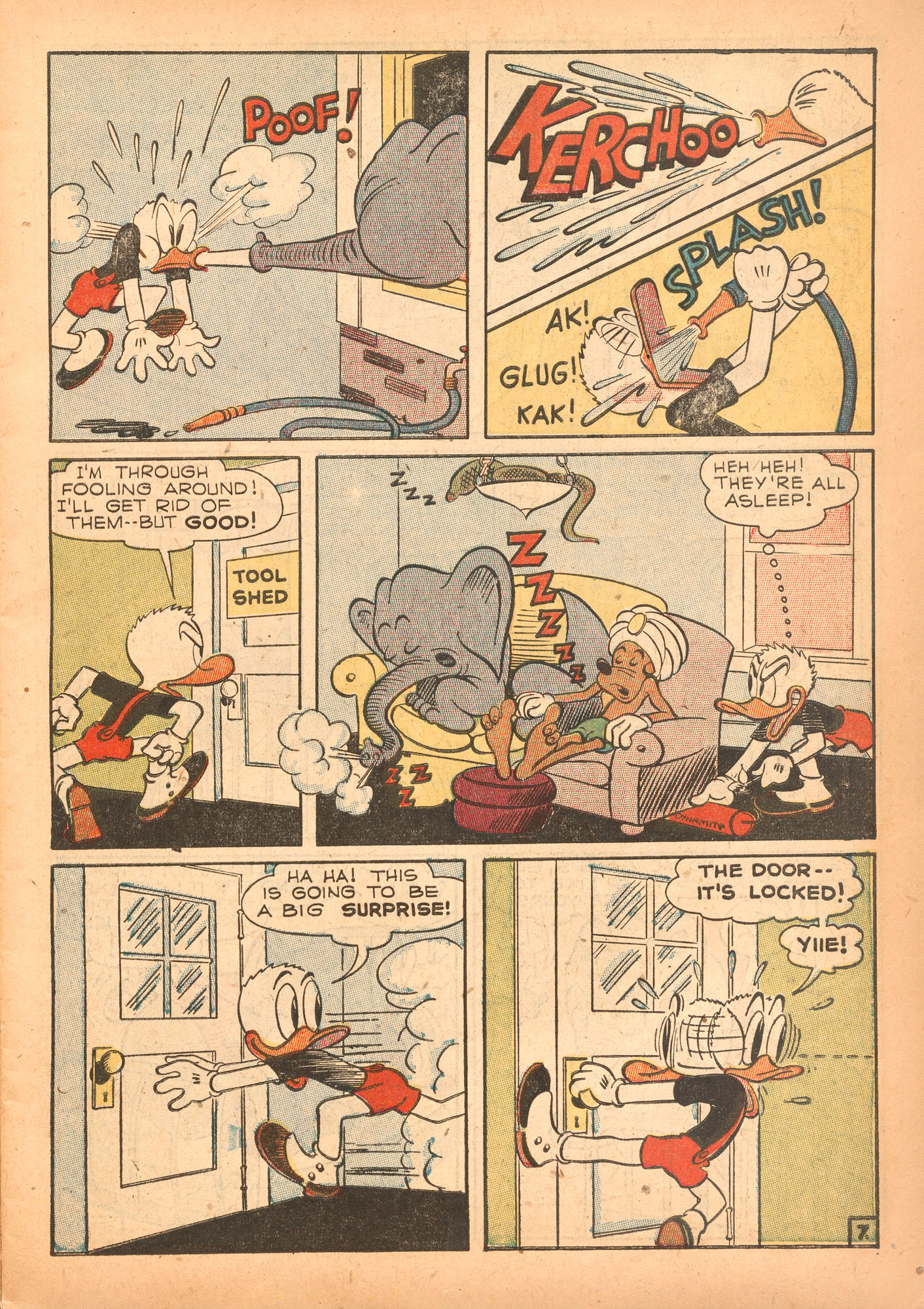 Read online Super Duck Comics comic -  Issue #20 - 9