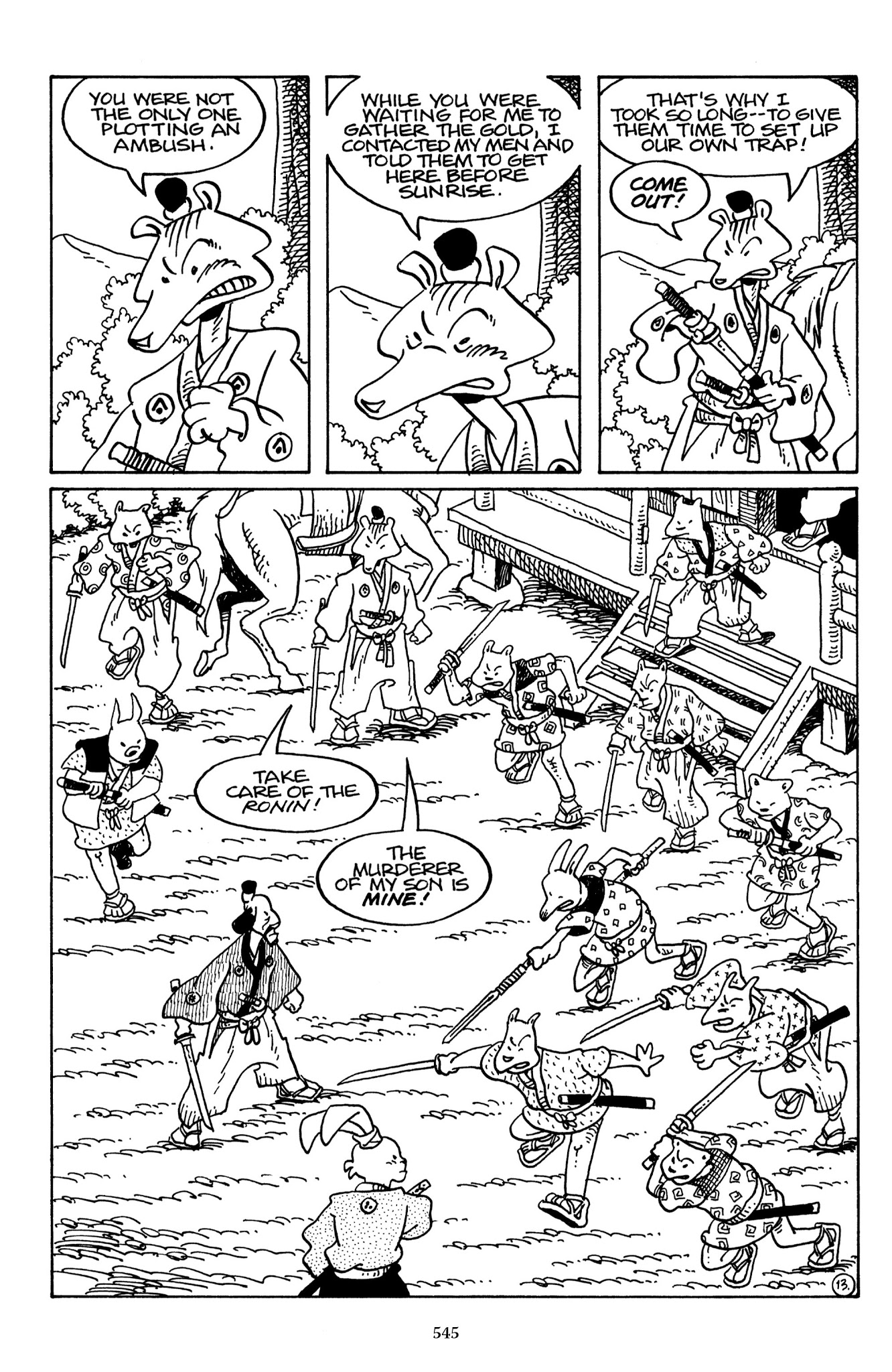 Read online The Usagi Yojimbo Saga comic -  Issue # TPB 7 - 537