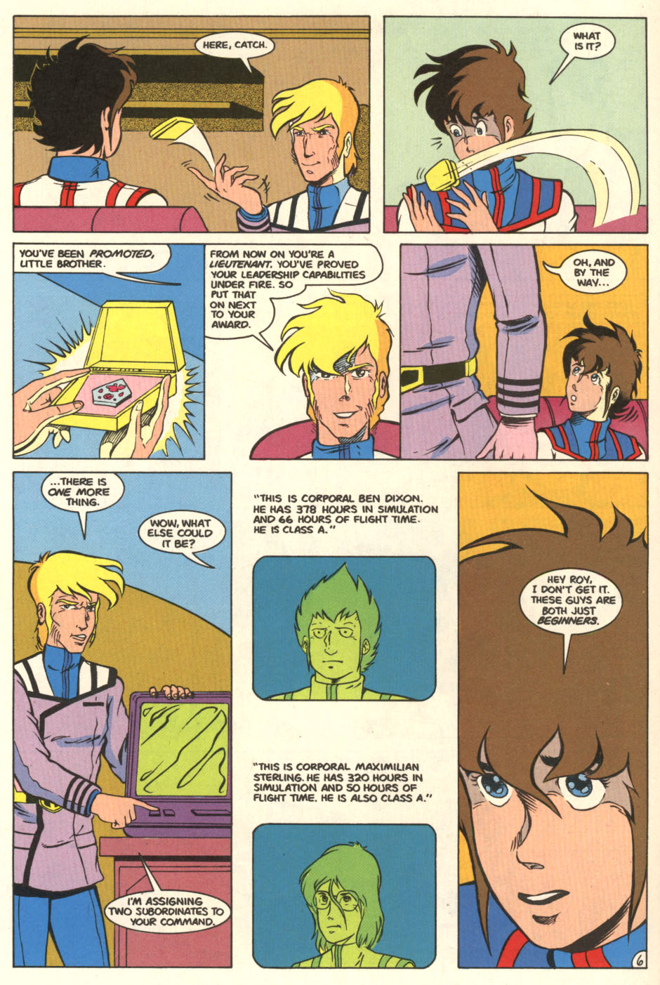 Read online Robotech The Macross Saga comic -  Issue #8 - 8
