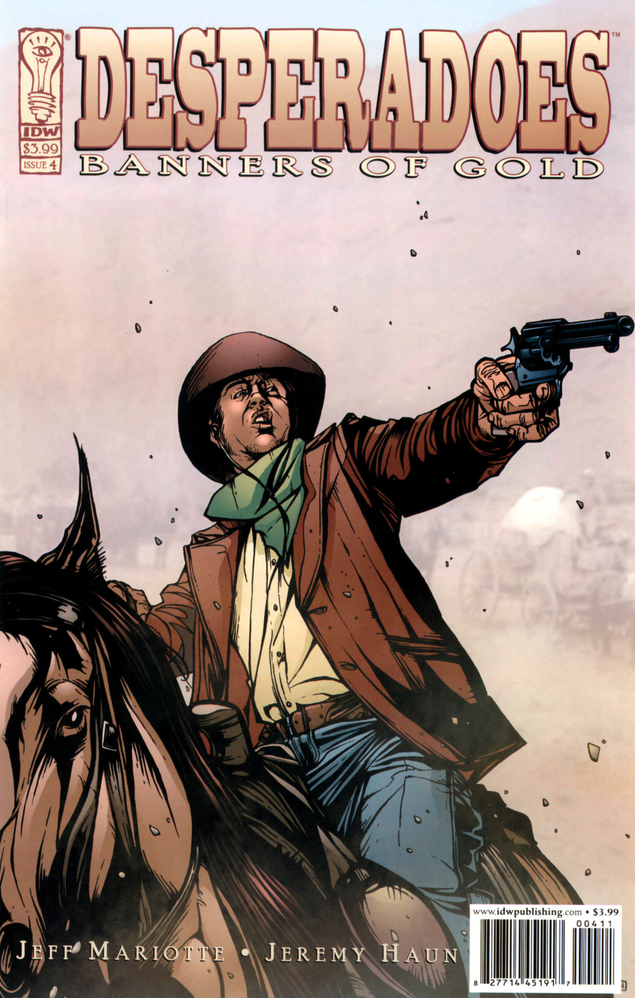 Read online Desperadoes: Banners of Gold comic -  Issue #4 - 1