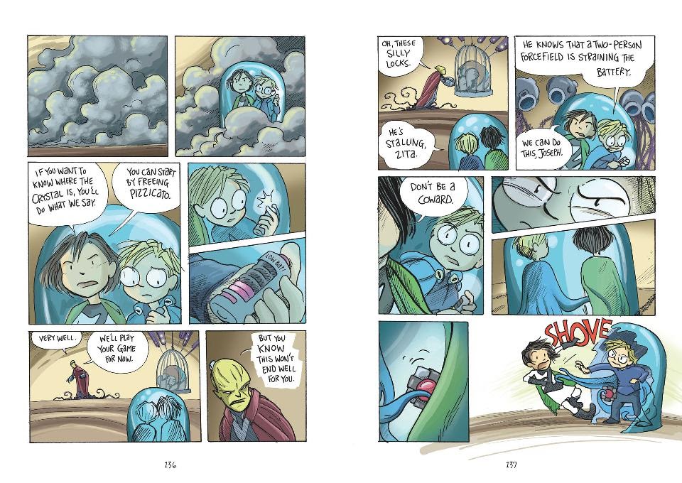 Read online The Return of Zita the Spacegirl comic -  Issue # TPB - 72