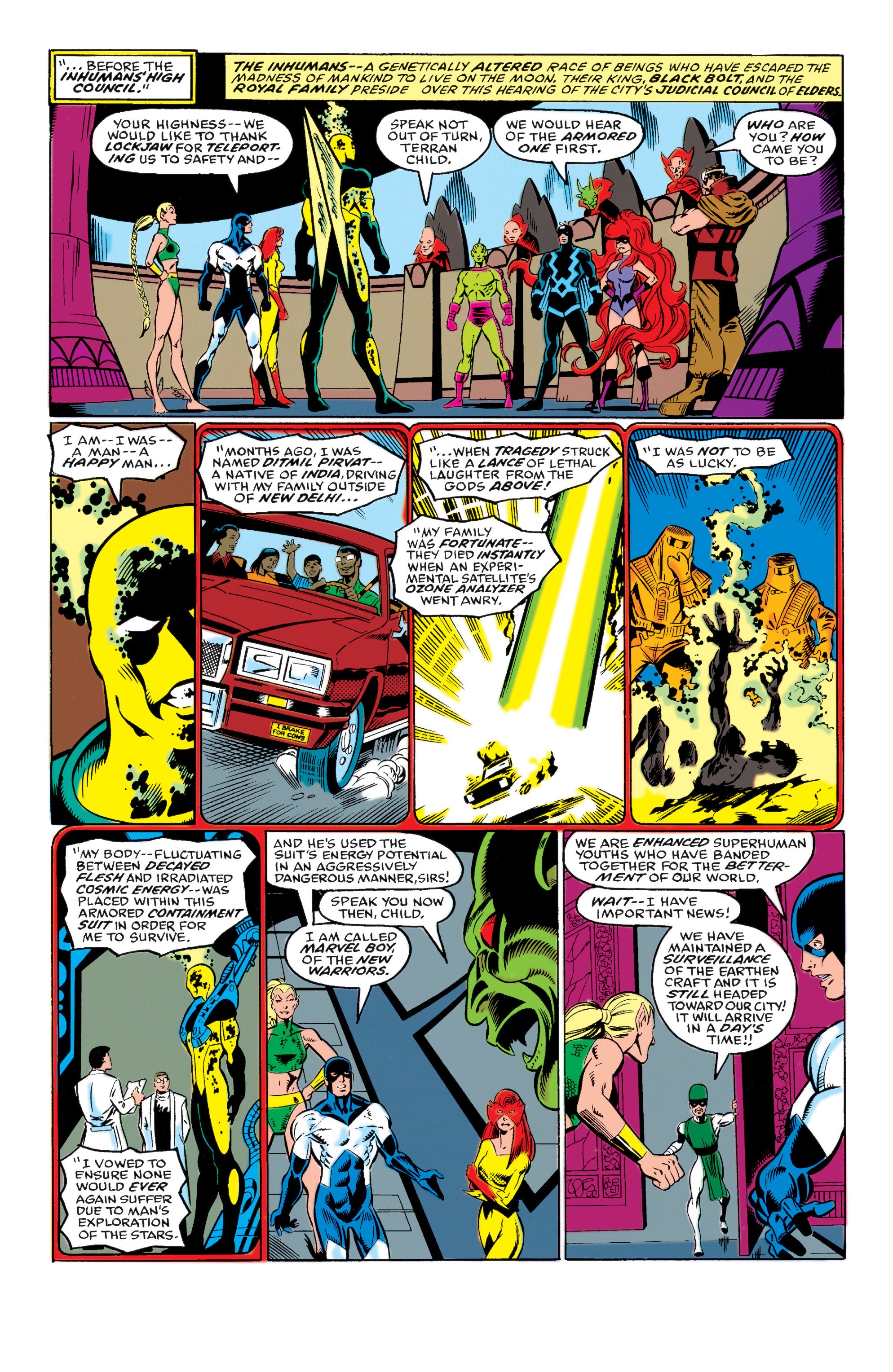 Read online The New Warriors comic -  Issue #6 - 13