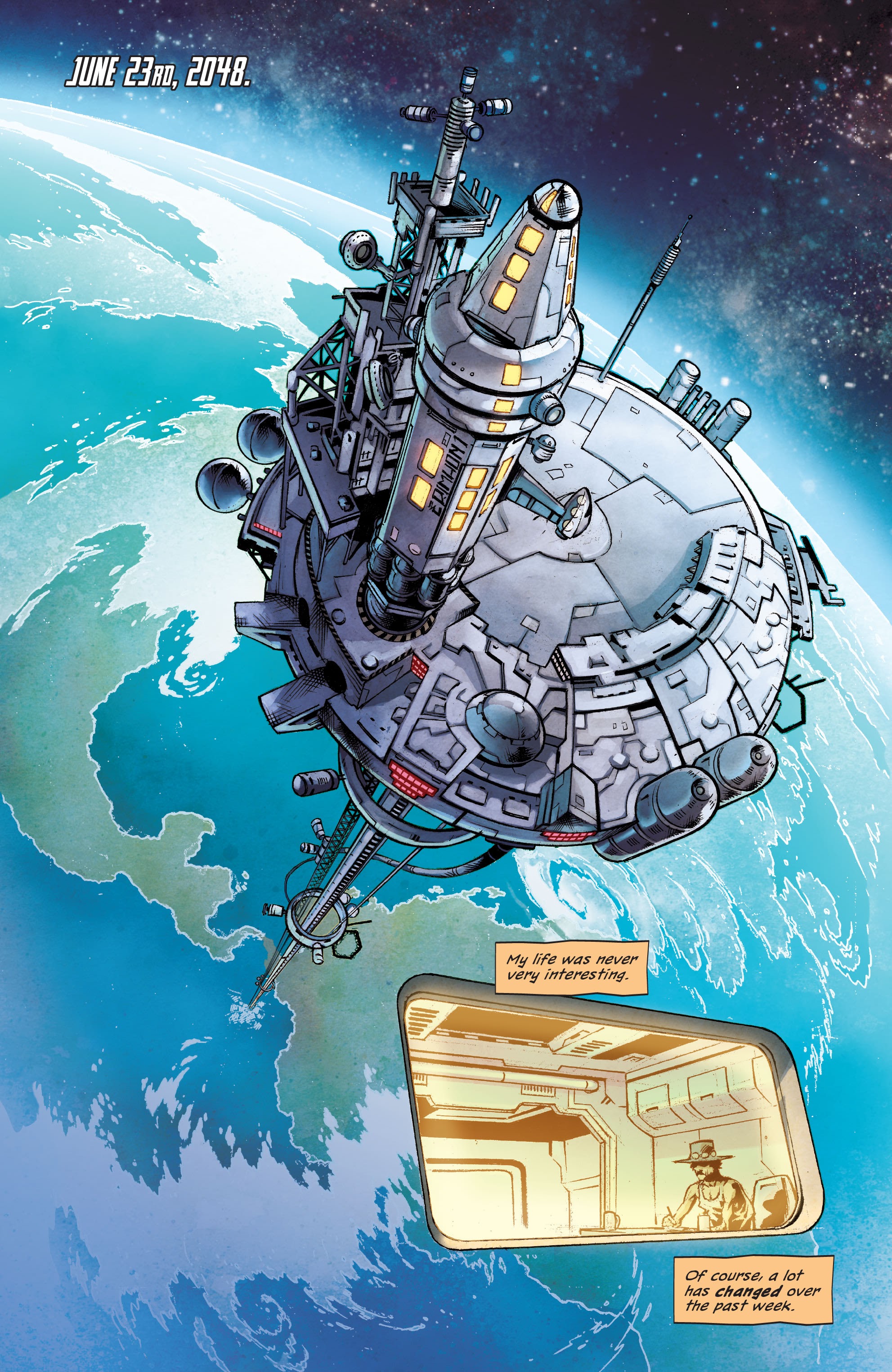 Read online Traveling To Mars comic -  Issue #1 - 4