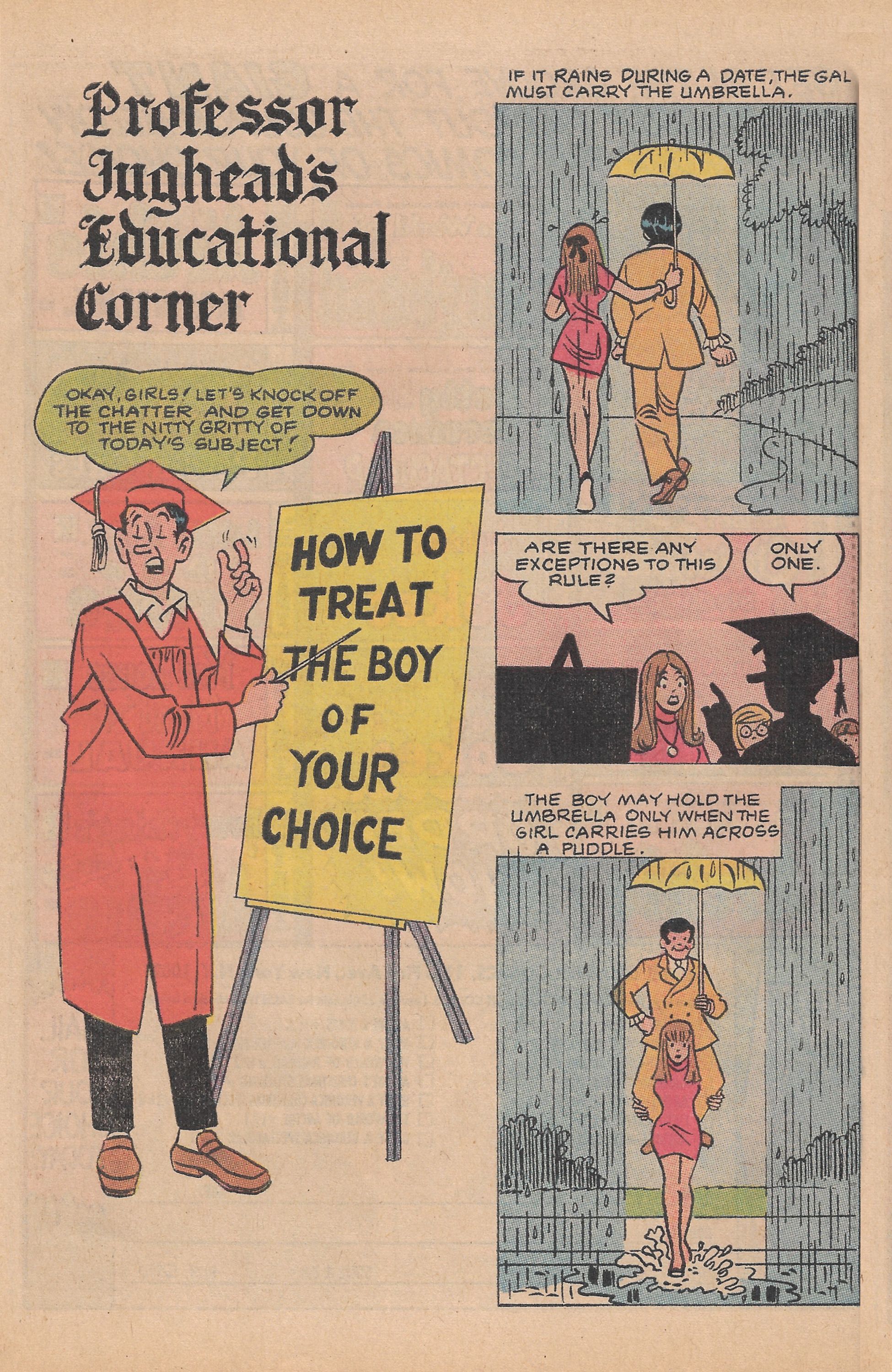 Read online Jughead's Jokes comic -  Issue #18 - 32