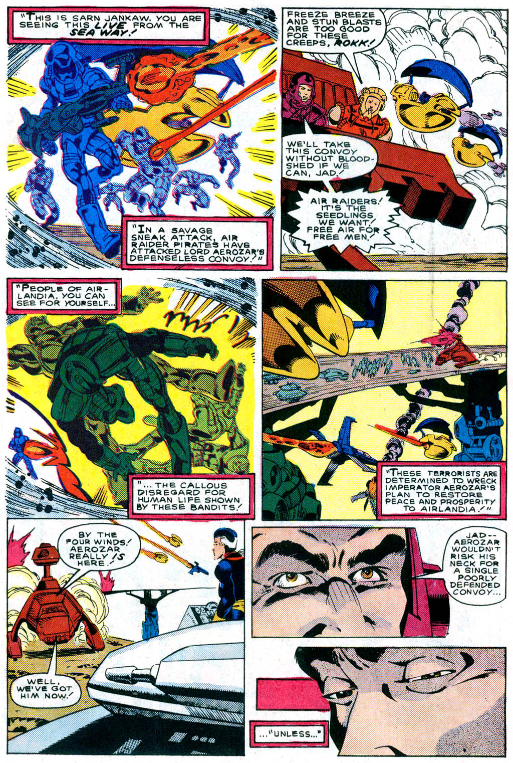 Read online Air Raiders comic -  Issue #5 - 4