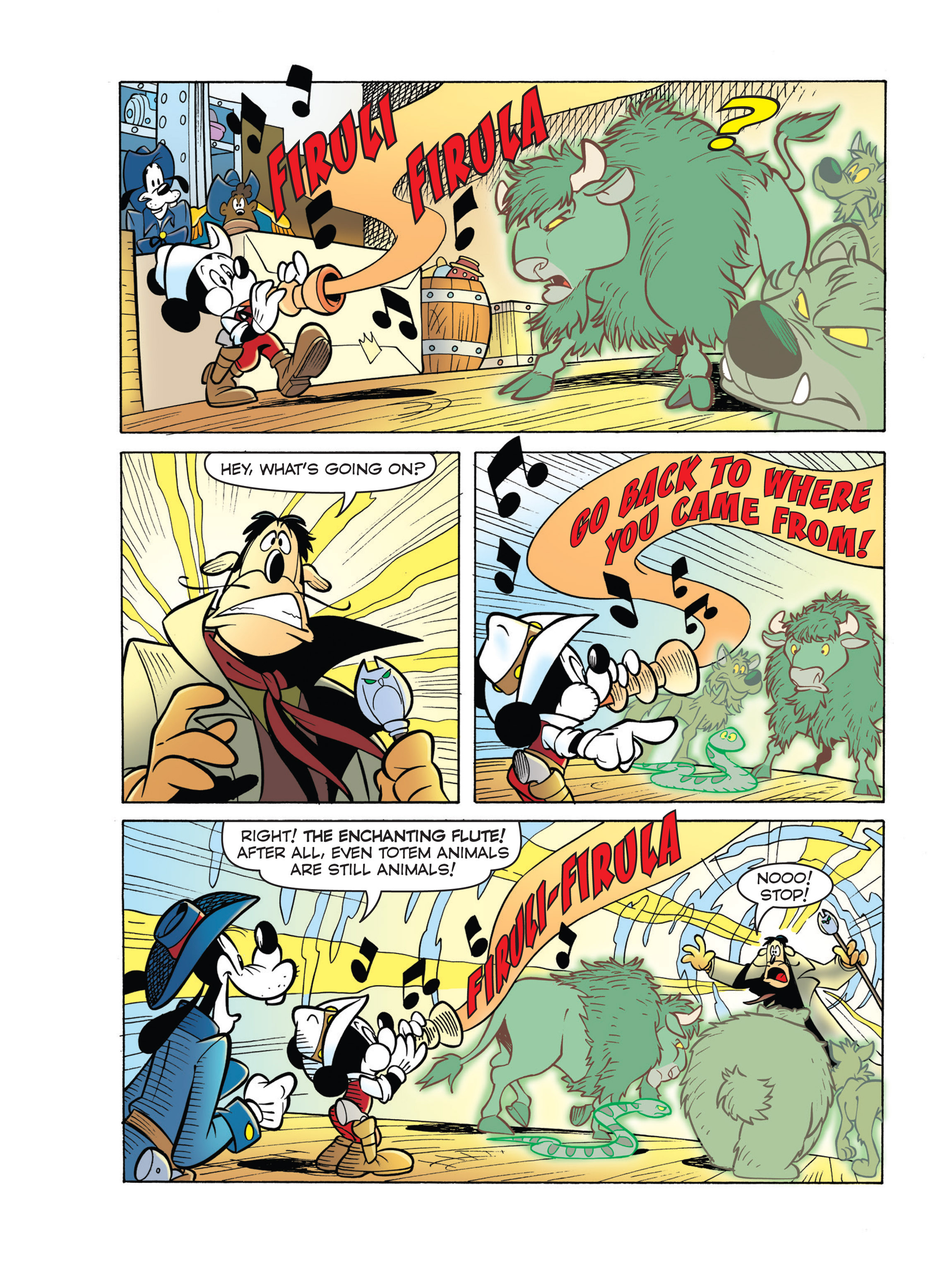 Read online Weird West Mickey: Night of the Diablero comic -  Issue # Full - 30