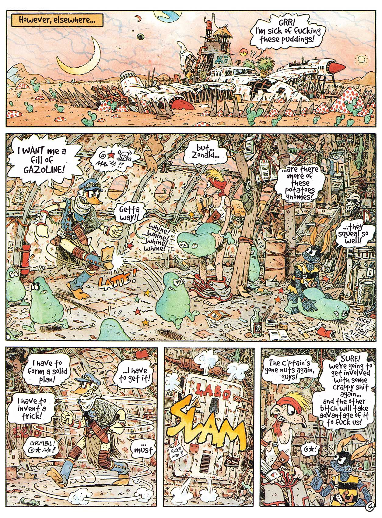 Read online Gazoline and the Red Planet comic -  Issue # Full - 7