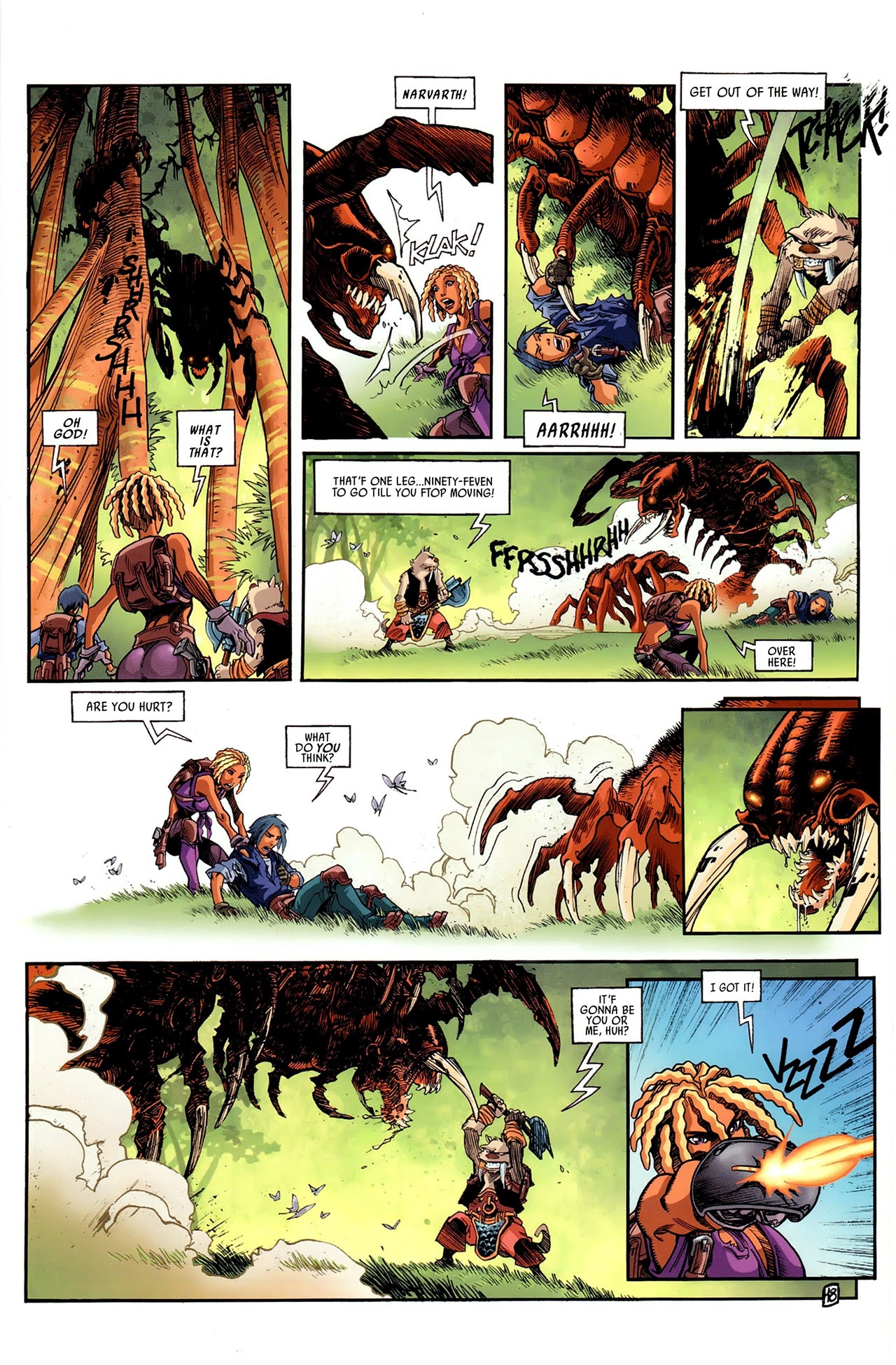 Read online Ythaq: The Forsaken World comic -  Issue #3 - 22