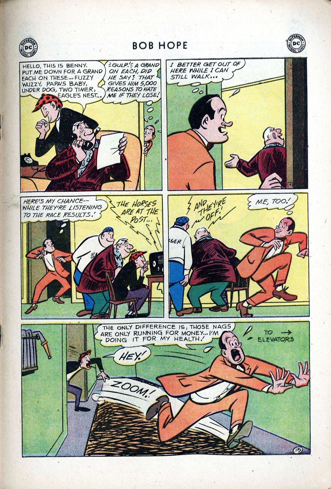 Read online The Adventures of Bob Hope comic -  Issue #61 - 19