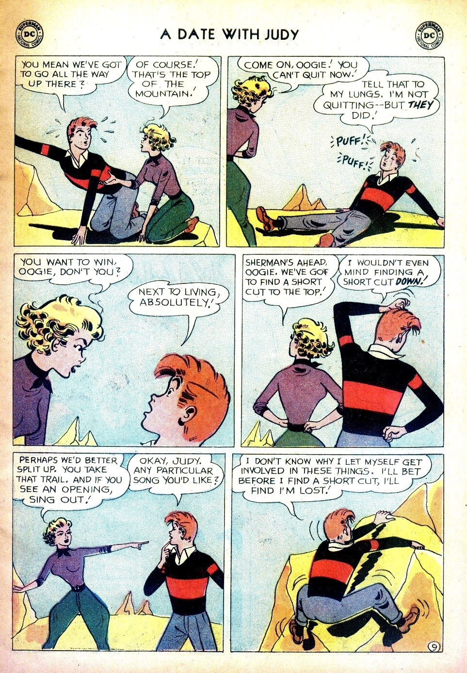 Read online A Date with Judy comic -  Issue #68 - 11