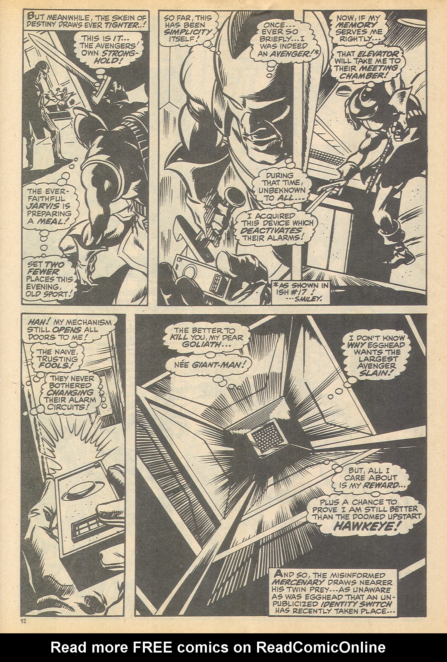 Read online The Avengers (1973) comic -  Issue #96 - 11