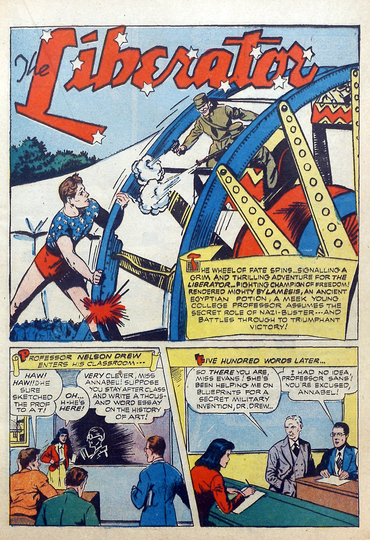 Read online Exciting Comics comic -  Issue #30 - 29