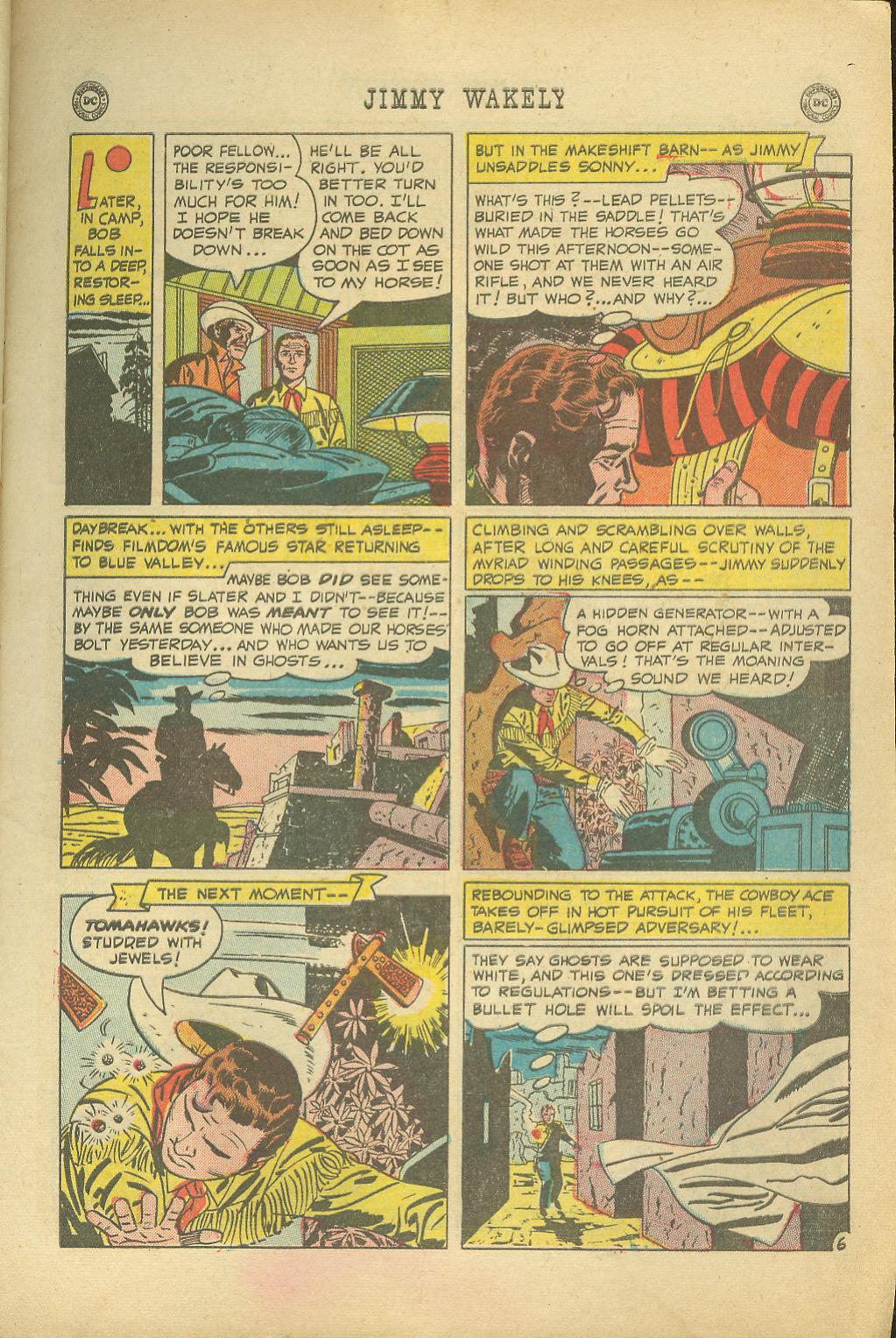 Read online Jimmy Wakely comic -  Issue #8 - 9