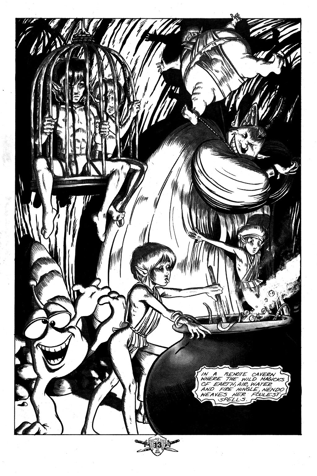 Read online Elflord (1986) comic -  Issue #6 - 15