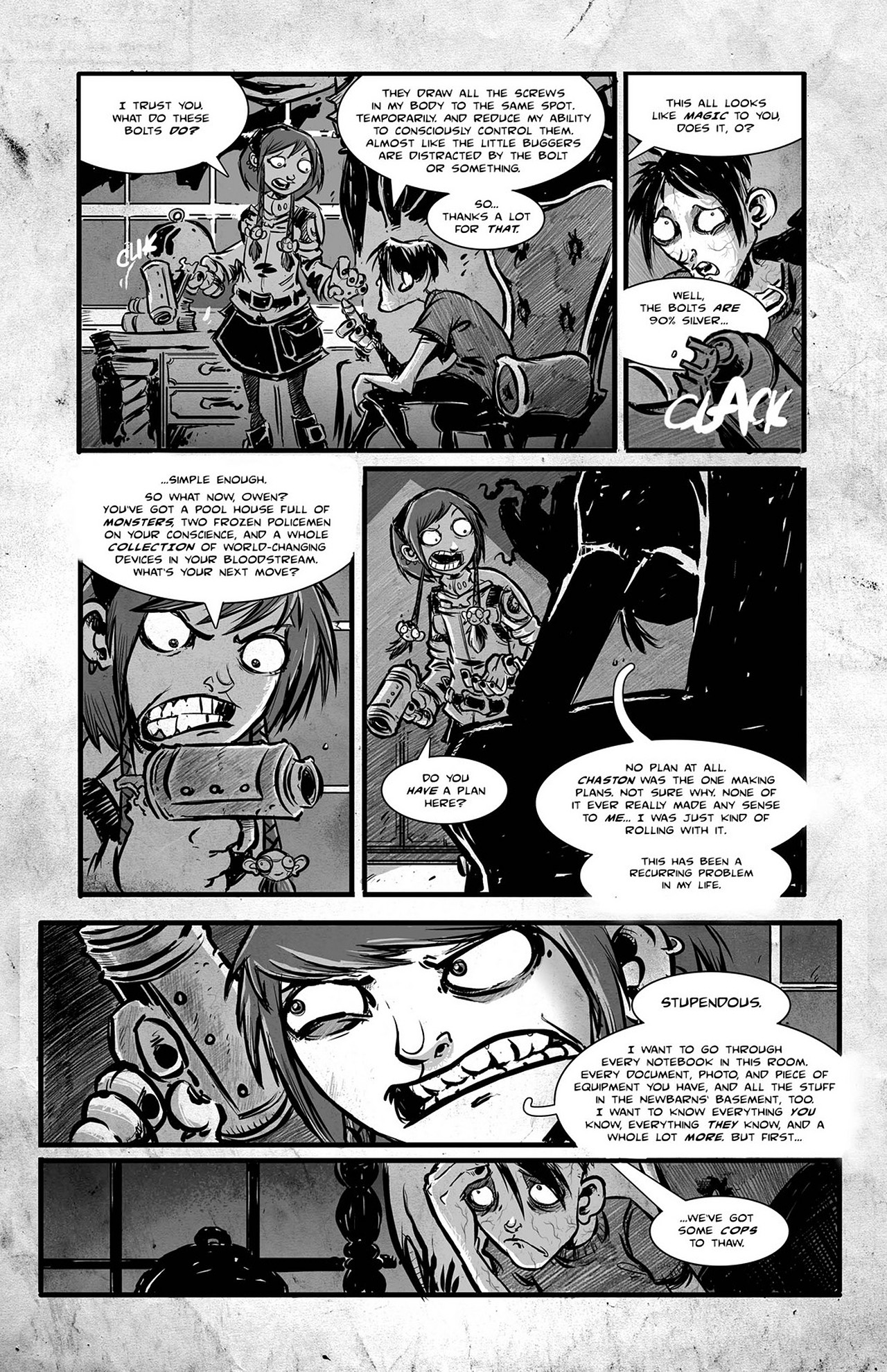 Read online Eldritch! comic -  Issue #6 - 14