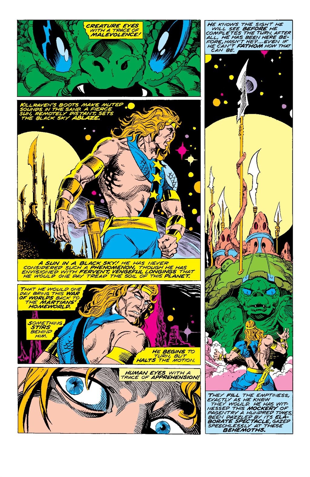 Read online Killraven Epic Collection: Warrior of the Worlds comic -  Issue # TPB (Part 4) - 47