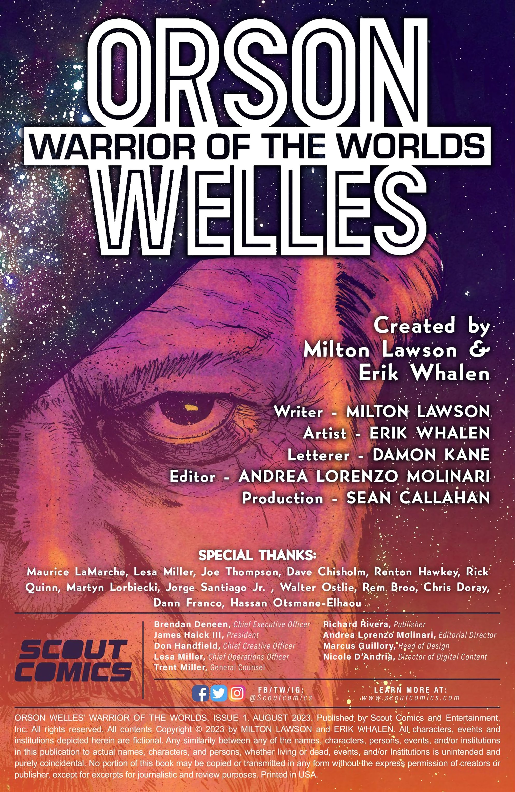Read online Orson Welles: Warrior of the Worlds comic -  Issue # Full - 2