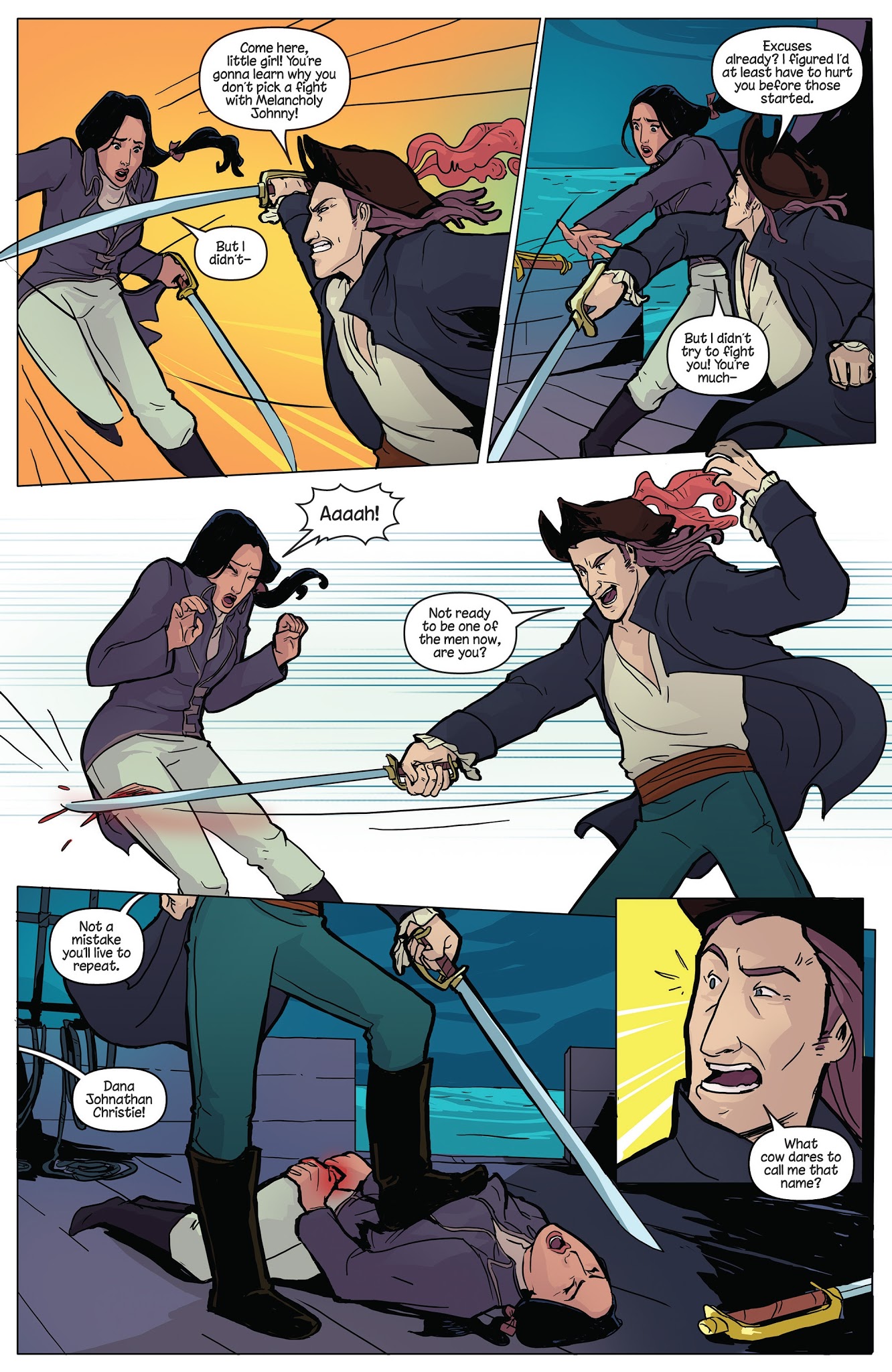 Read online Princeless Raven Year Two: Love and Revenge comic -  Issue #2 - 21