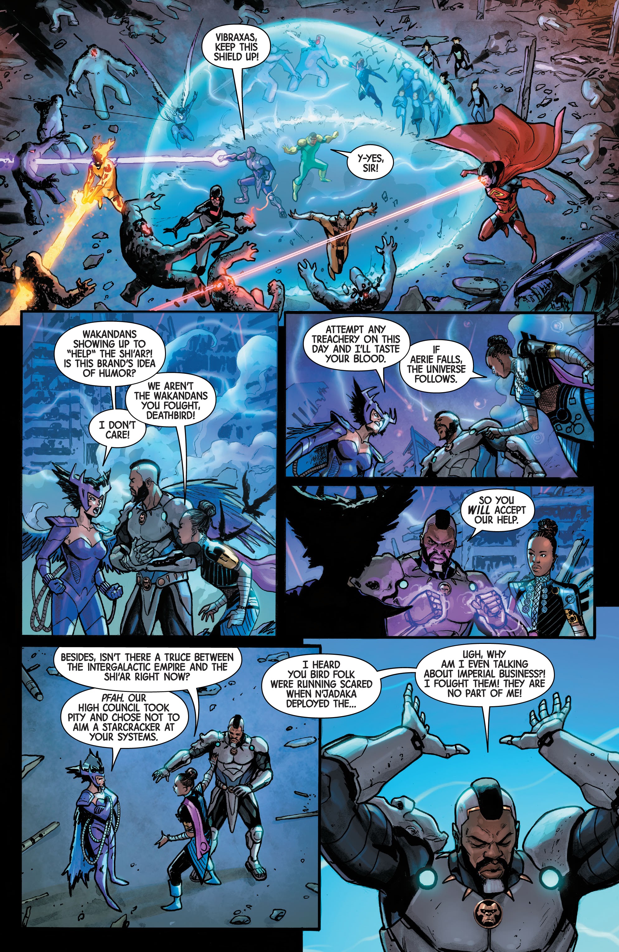 Read online The Last Annihilation comic -  Issue # Wakanda - 14
