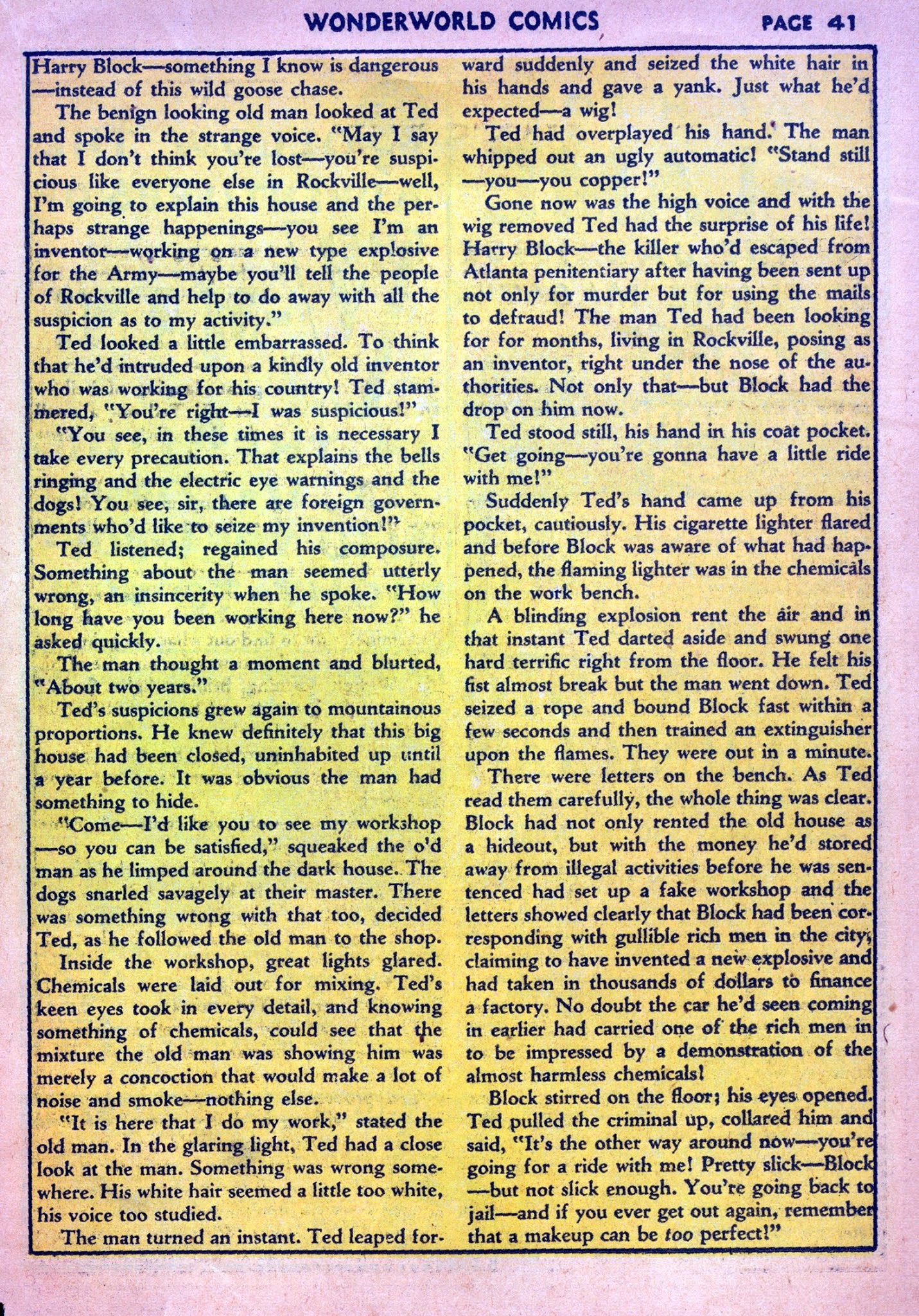 Read online Wonderworld Comics comic -  Issue #33 - 42