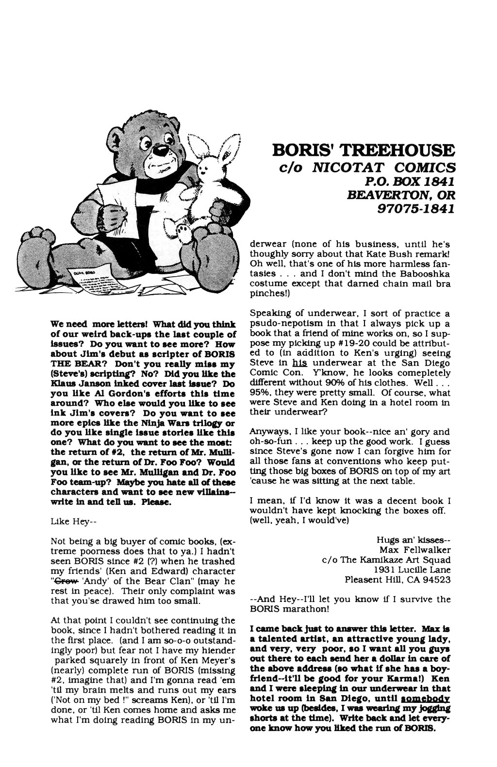 Read online Boris The Bear comic -  Issue #22 - 28
