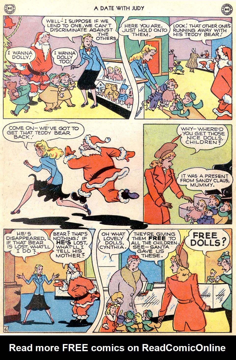 Read online A Date with Judy comic -  Issue #3 - 8