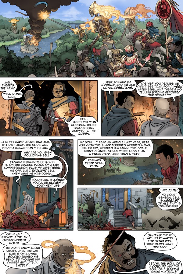 Read online Unsounded comic -  Issue #16 - 96