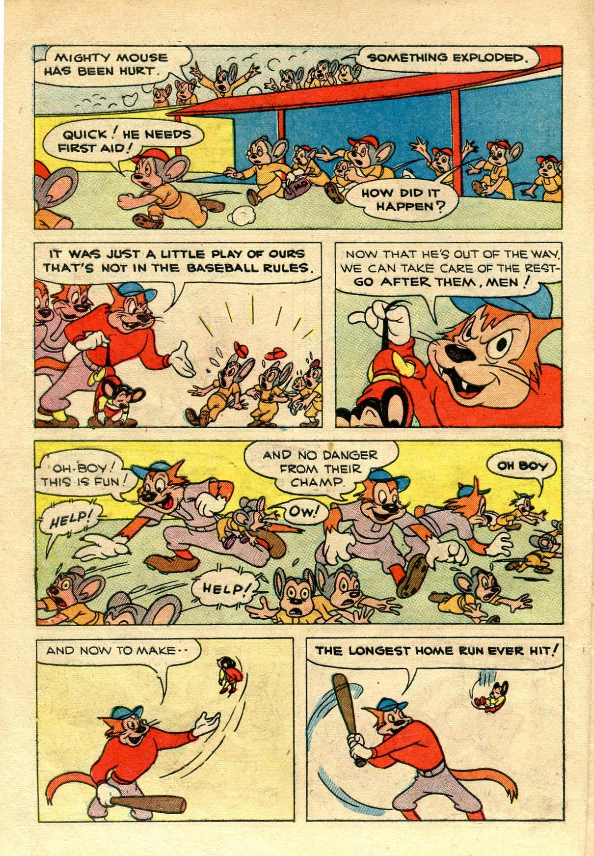 Read online Paul Terry's Mighty Mouse Comics comic -  Issue #55 - 8