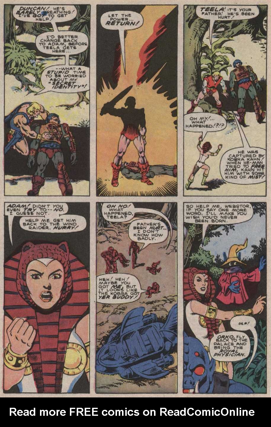 Read online Masters of the Universe (1986) comic -  Issue #10 - 6