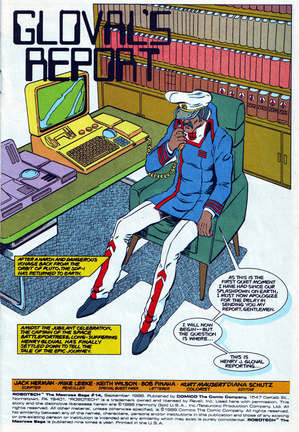 Read online Robotech The Macross Saga comic -  Issue #14 - 3