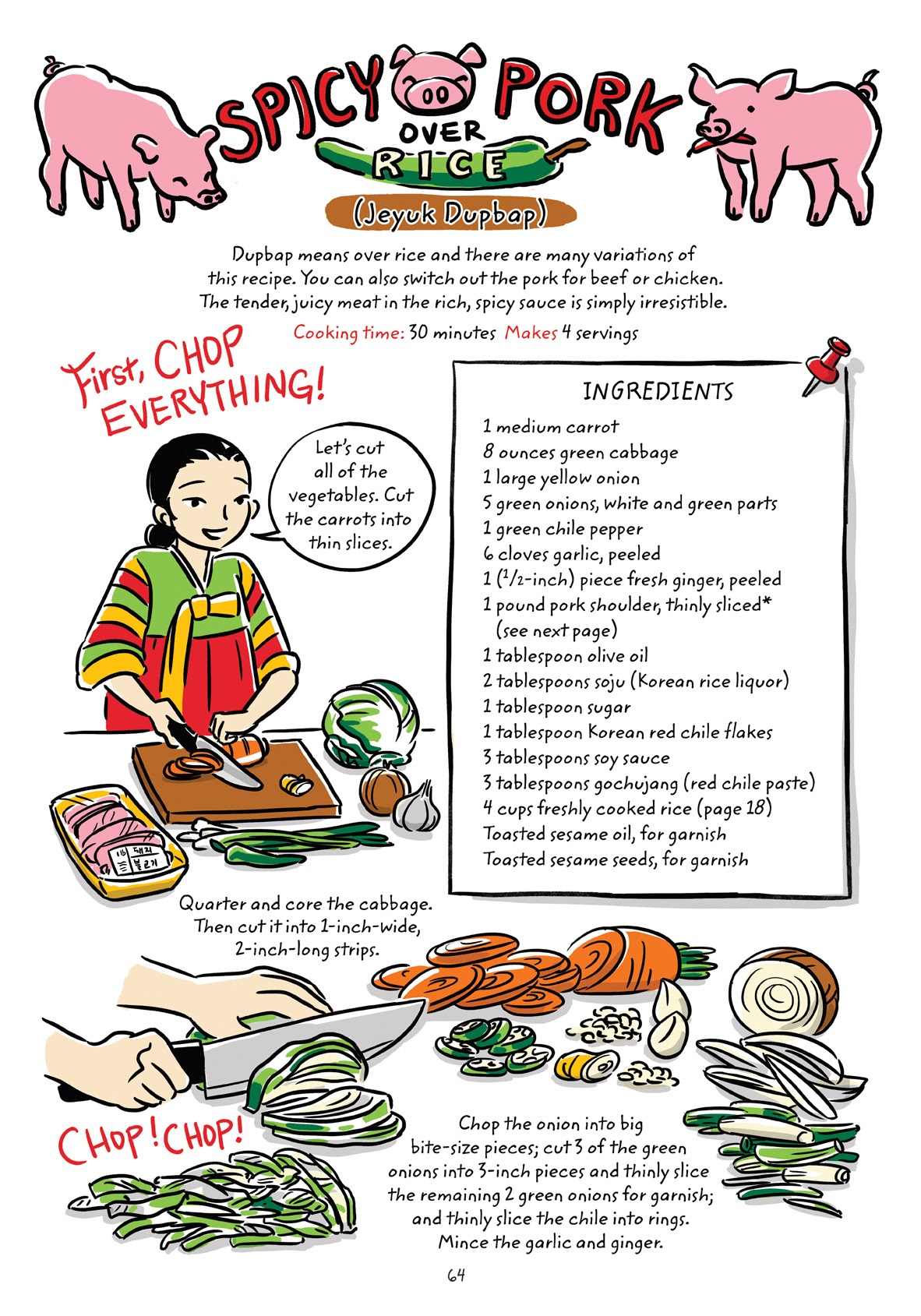 Read online Cook Korean! A Comic Book With Recipes comic -  Issue # TPB (Part 1) - 63