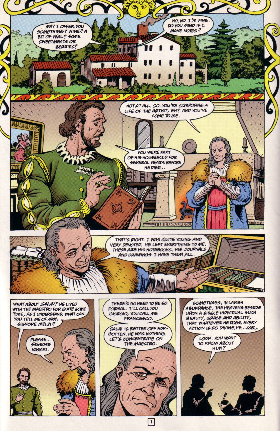 Read online Chiaroscuro comic -  Issue #1 - 3
