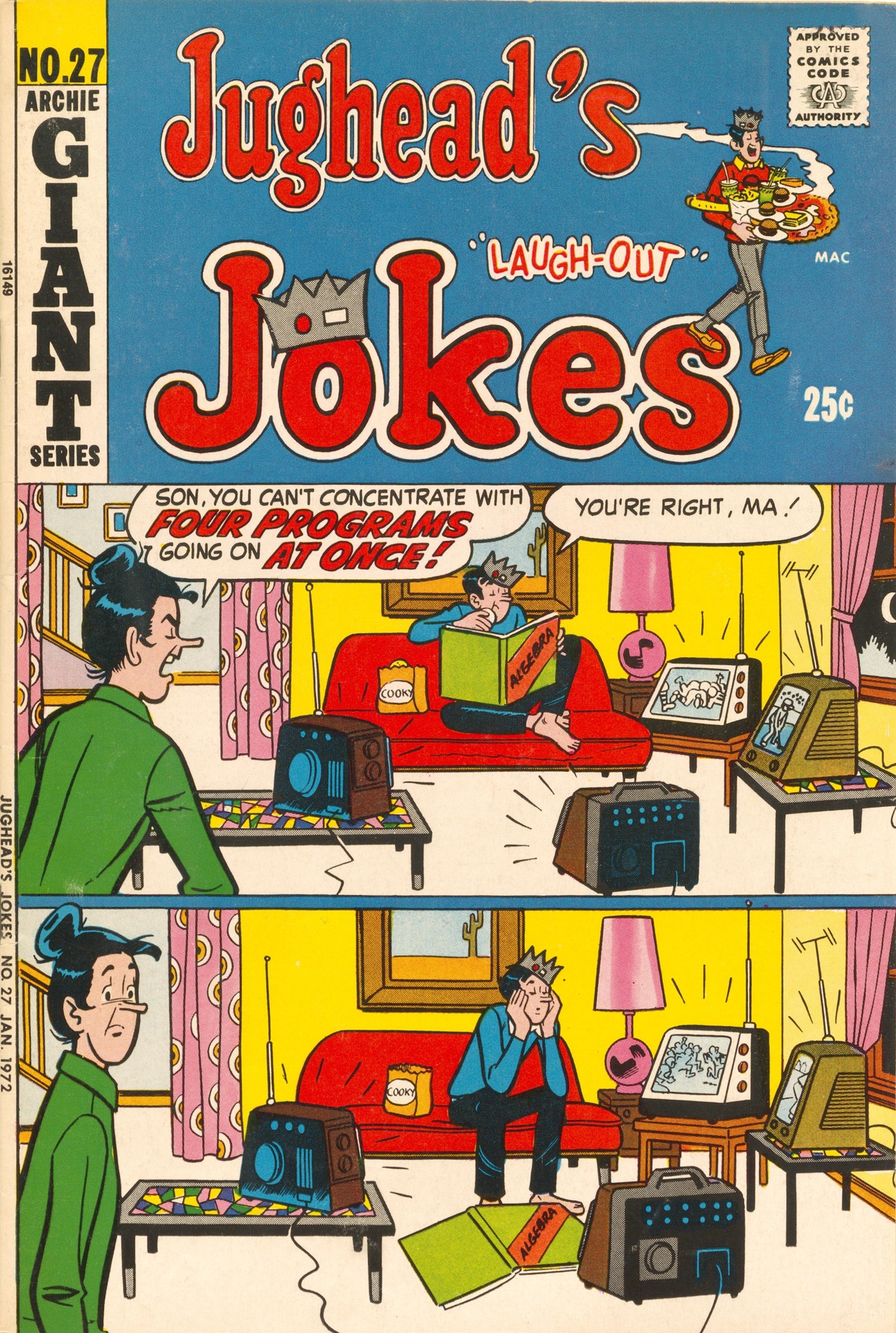 Read online Jughead's Jokes comic -  Issue #27 - 1