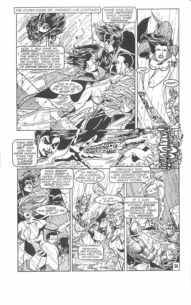 Read online Femforce: Time Storm comic -  Issue # Full - 54