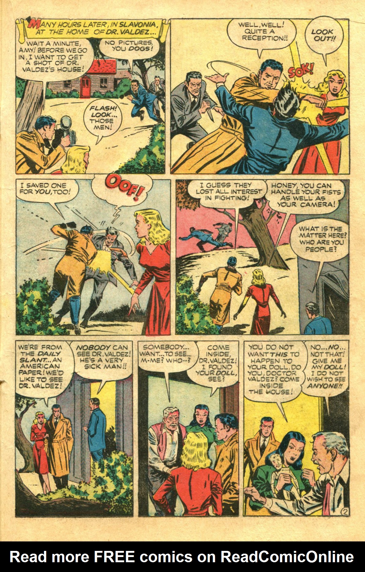 Read online The Saint (1947) comic -  Issue #7 - 19