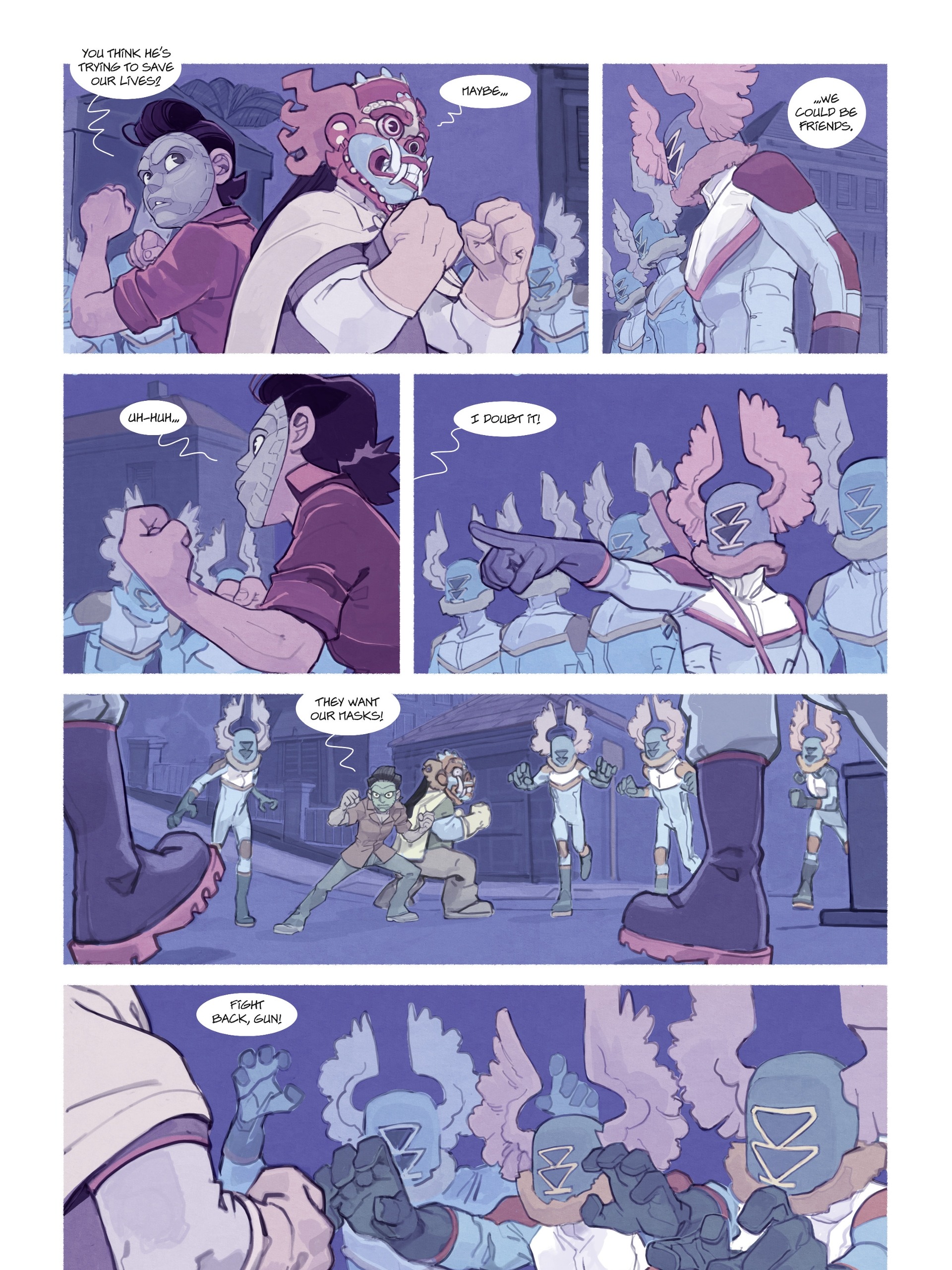 Read online Masks comic -  Issue #2 - 61