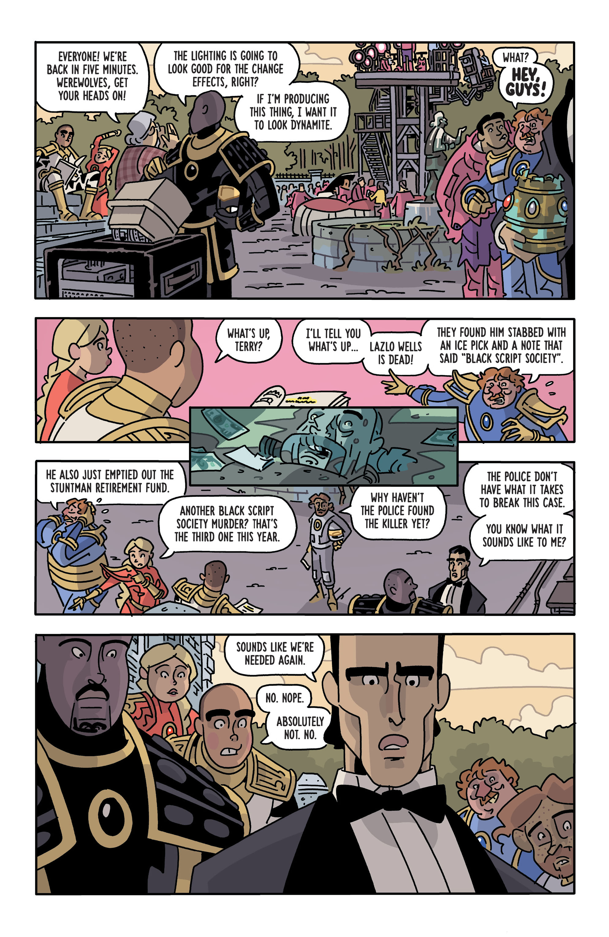 Read online The Six Sidekicks of Trigger Keaton comic -  Issue #6 - 22