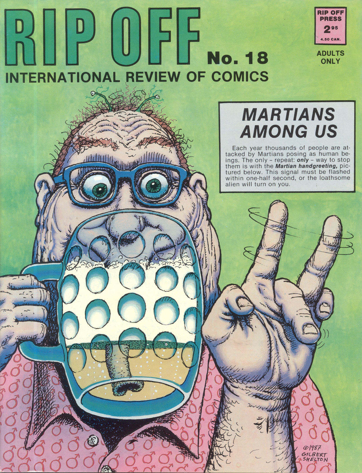 Read online Rip Off Comix comic -  Issue #18 - 1