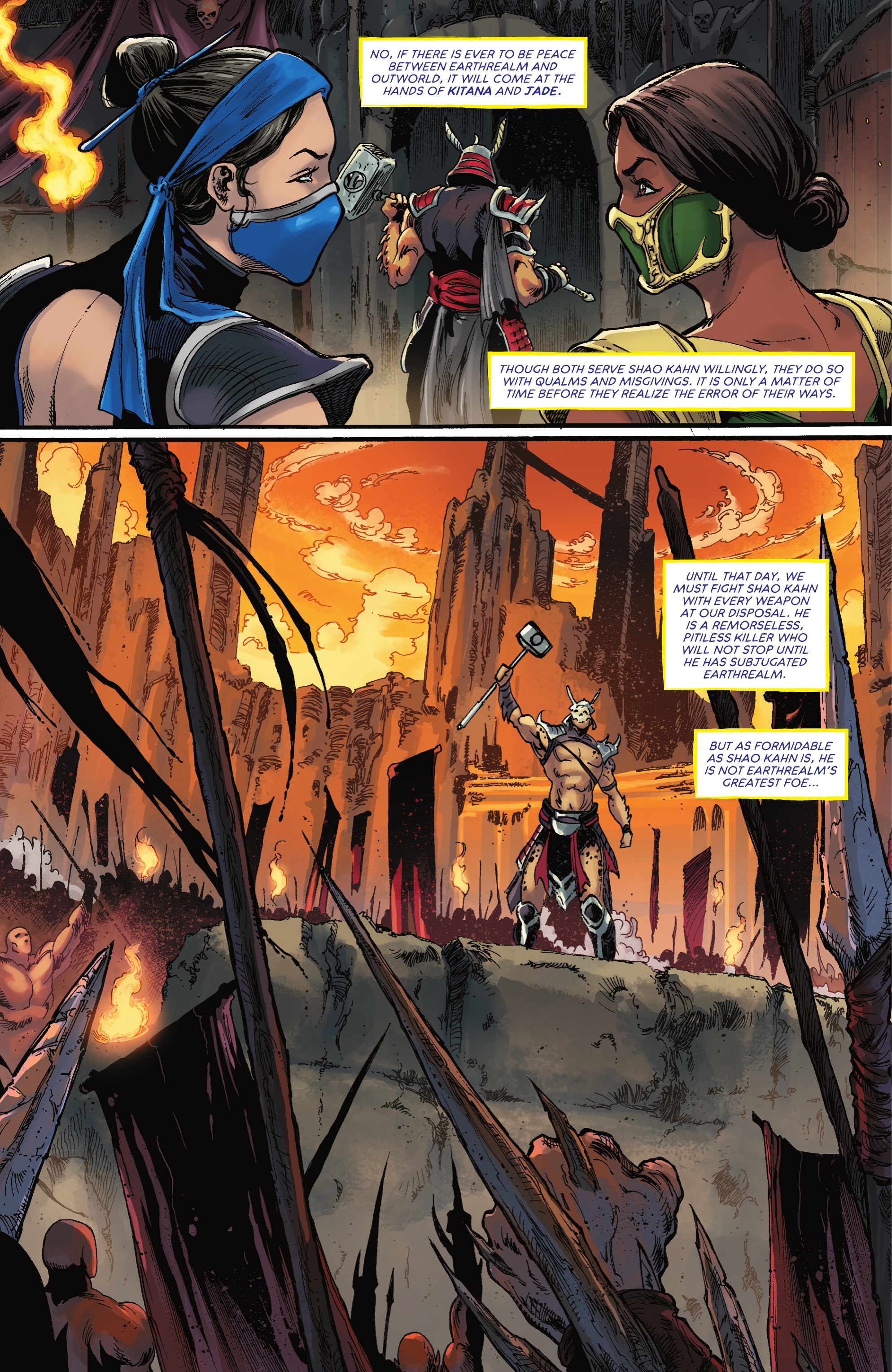Read online Mortal Kombat: Onslaught comic -  Issue # Full - 12