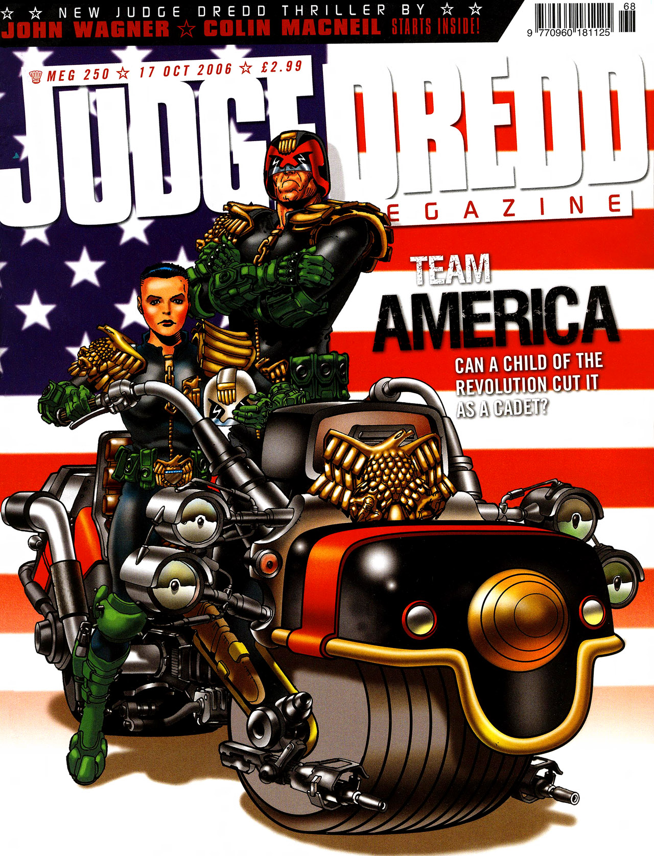 Read online Judge Dredd Megazine (Vol. 5) comic -  Issue #250 - 1