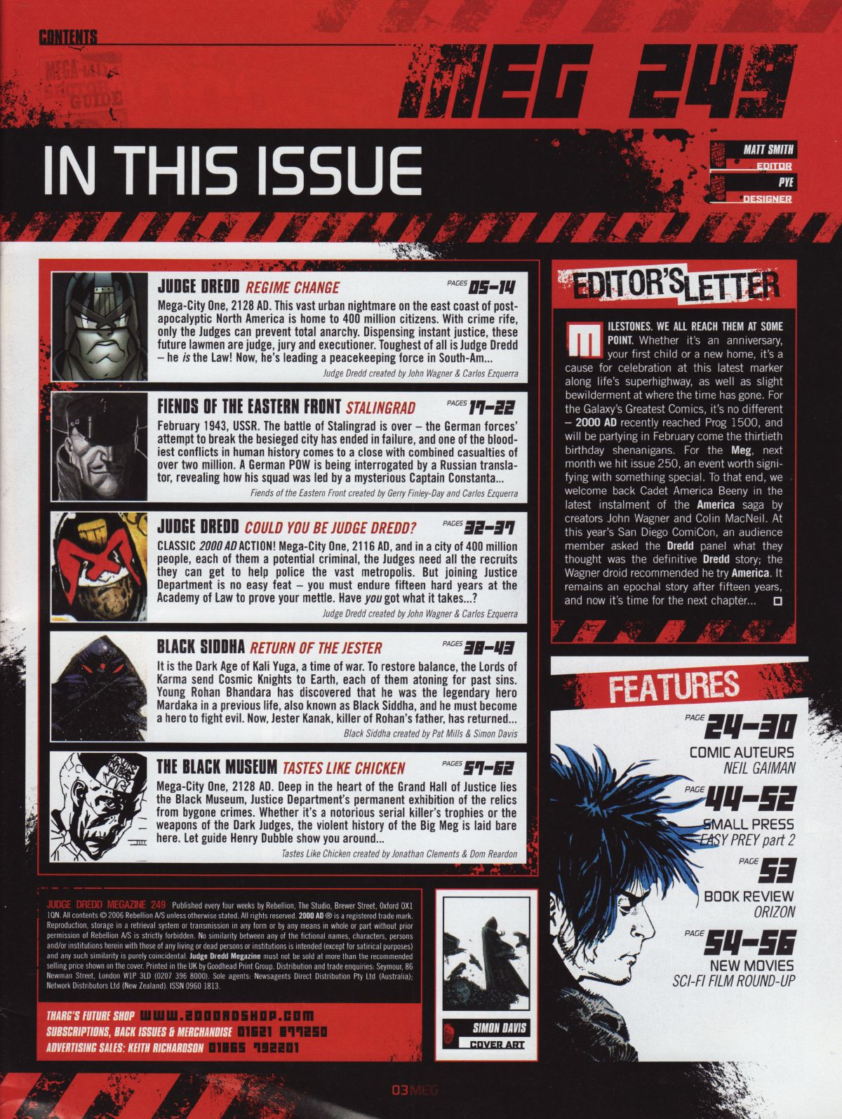 Read online Judge Dredd Megazine (Vol. 5) comic -  Issue #249 - 3