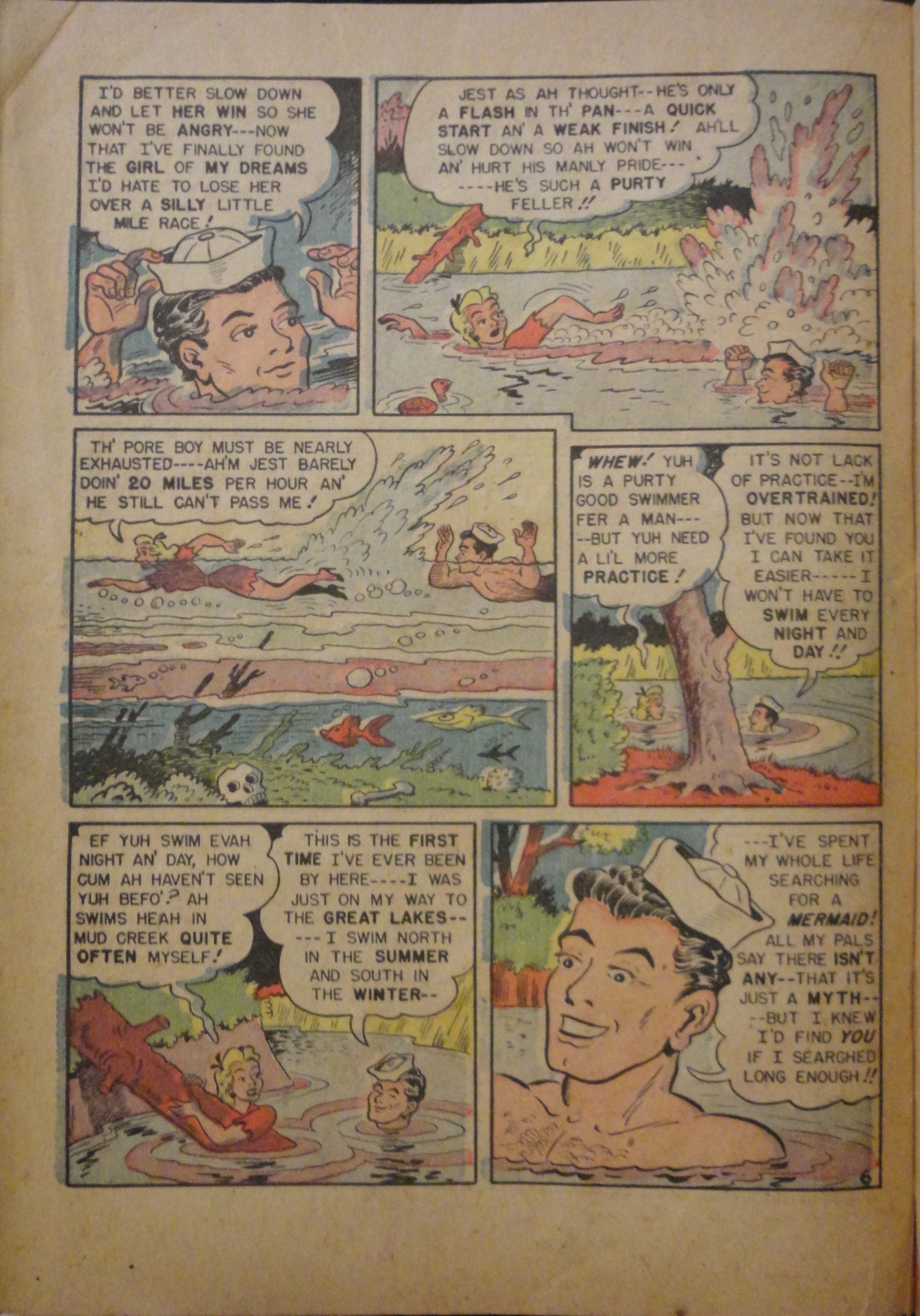 Read online Babe (1948) comic -  Issue #6 - 30