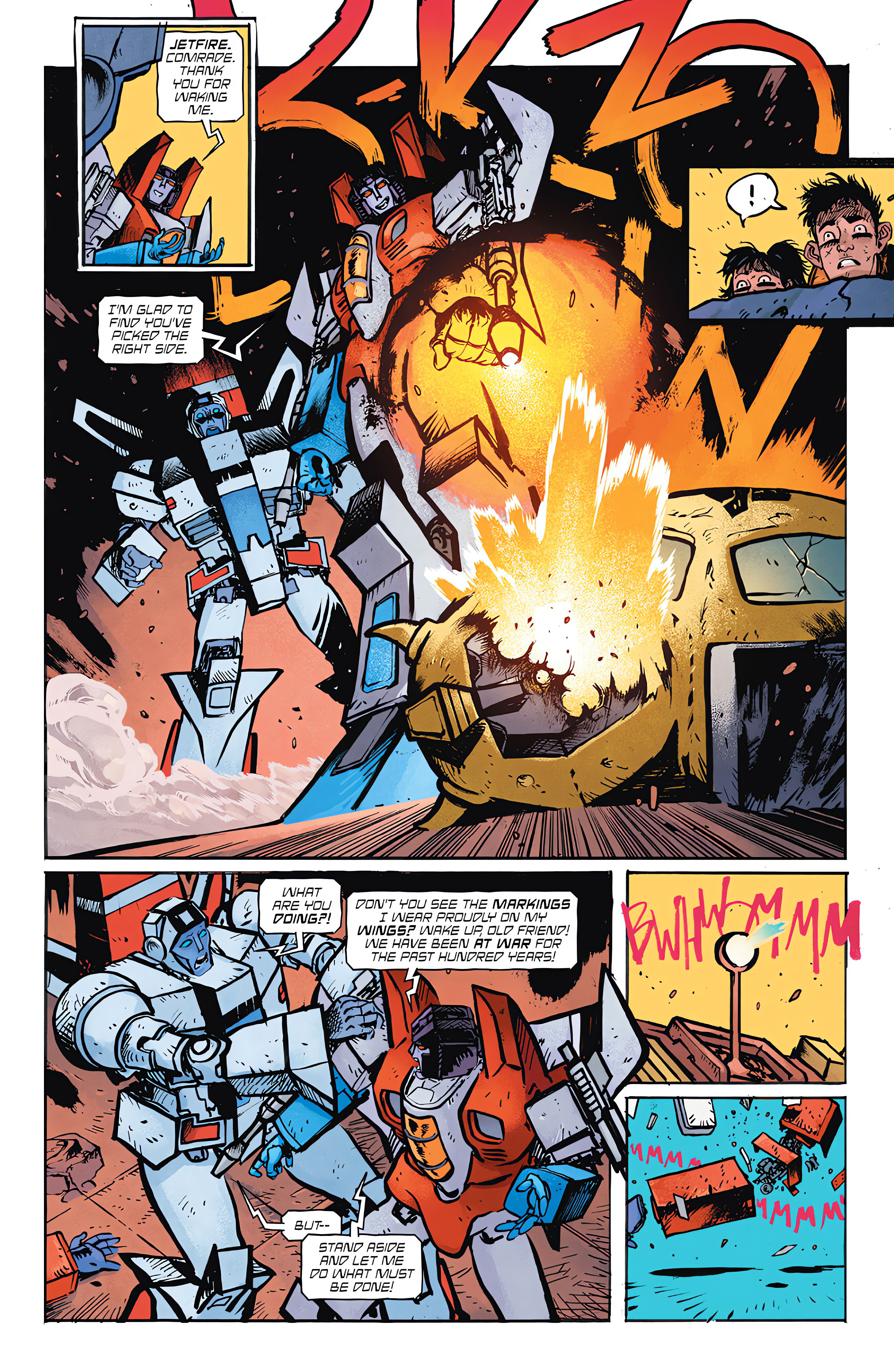 Read online Transformers (2023) comic -  Issue #1 - 12