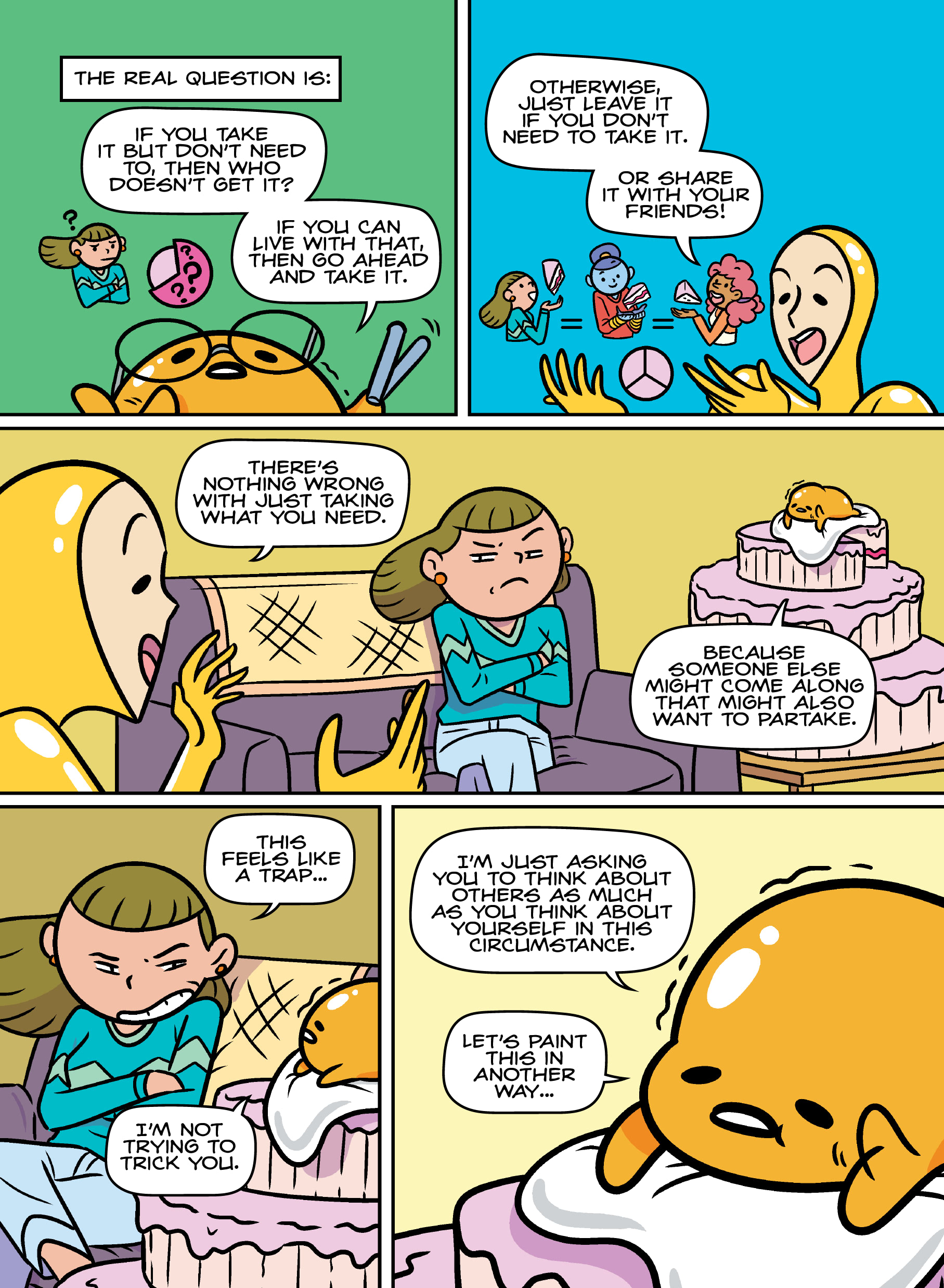 Read online Gudetama comic -  Issue # Mindfulness for the Lazy - 27