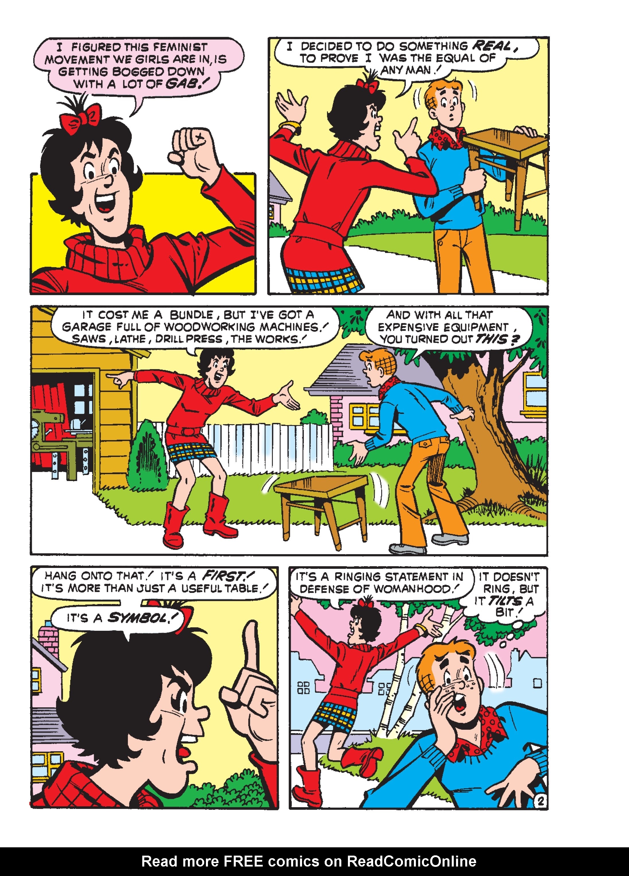 Read online Betty & Veronica Friends Double Digest comic -  Issue #256 - 213