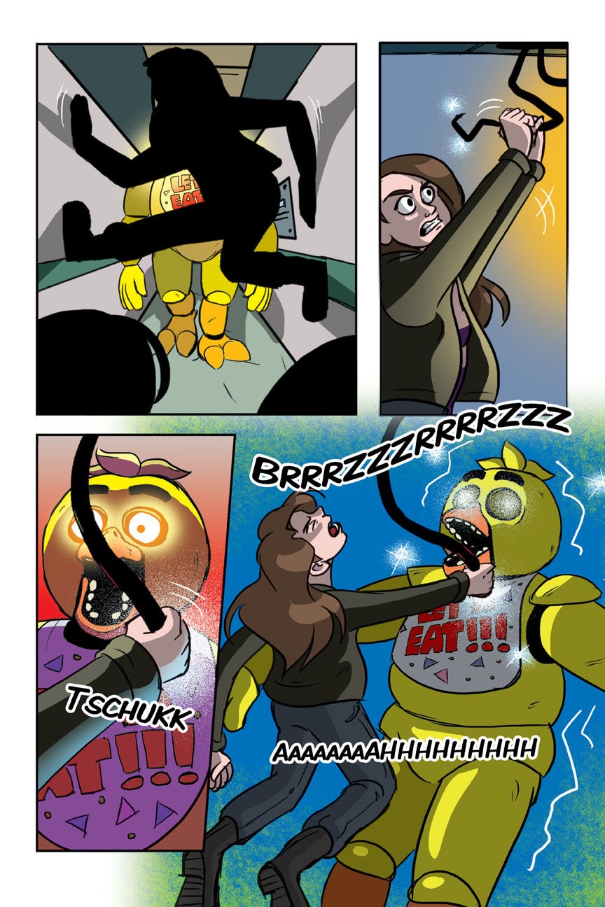 Read online Five Nights At Freddy's comic -  Issue # The Silver Eyes (Part 2) - 75