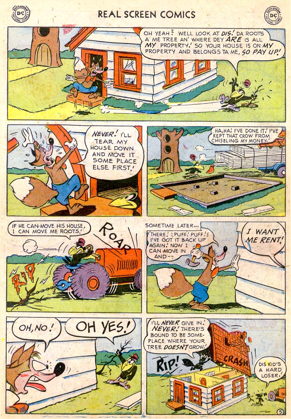 Read online Real Screen Comics comic -  Issue #55 - 7